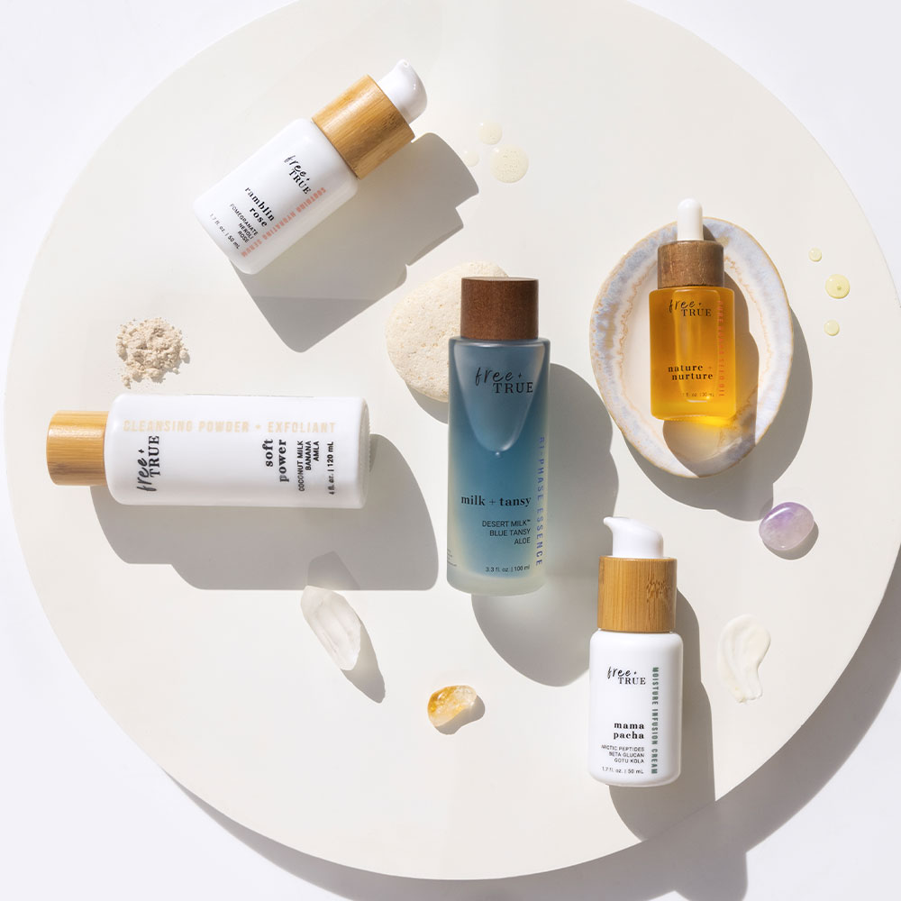 Free + True Skincare Products