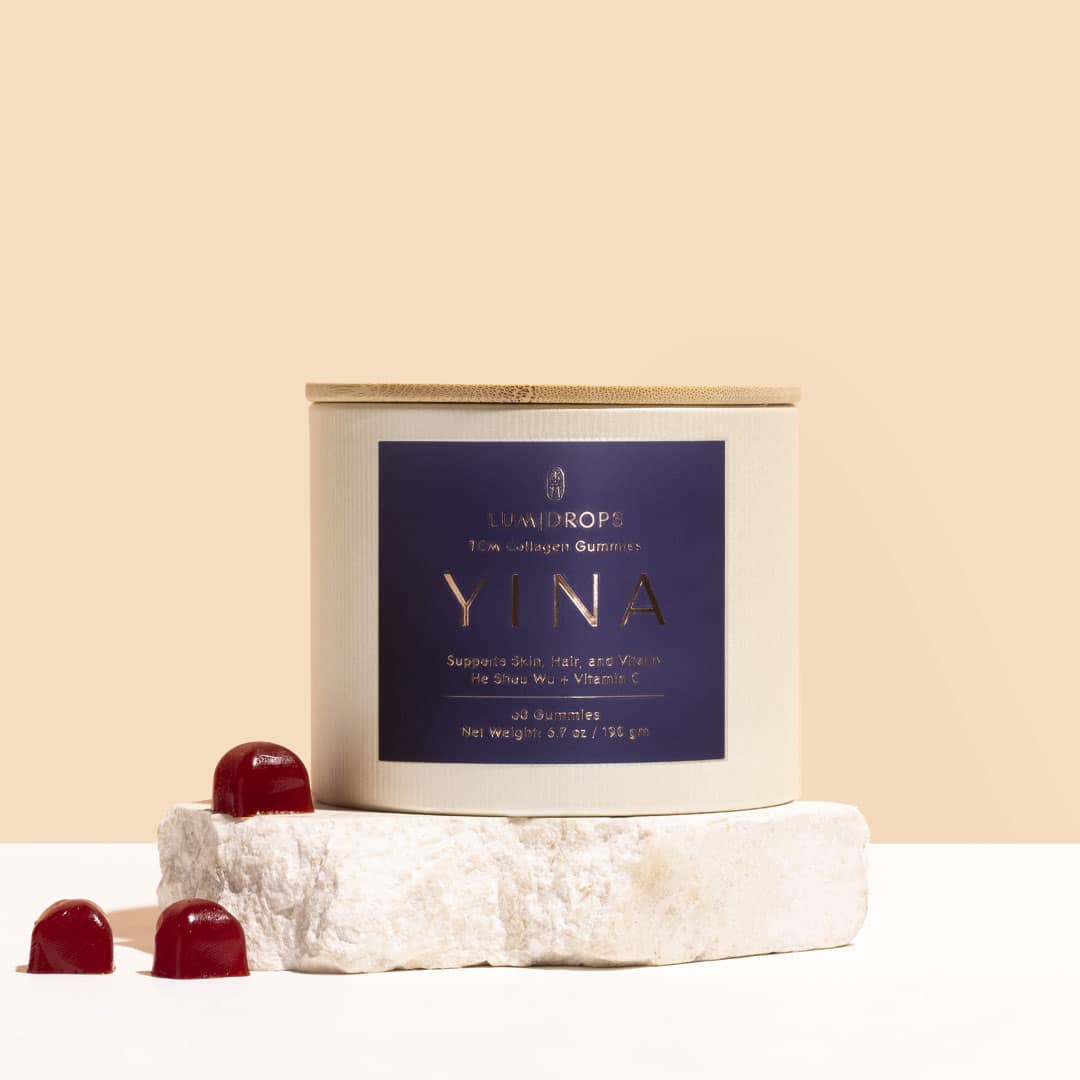 YINA Lumidrops TCM + Collagen Gummies